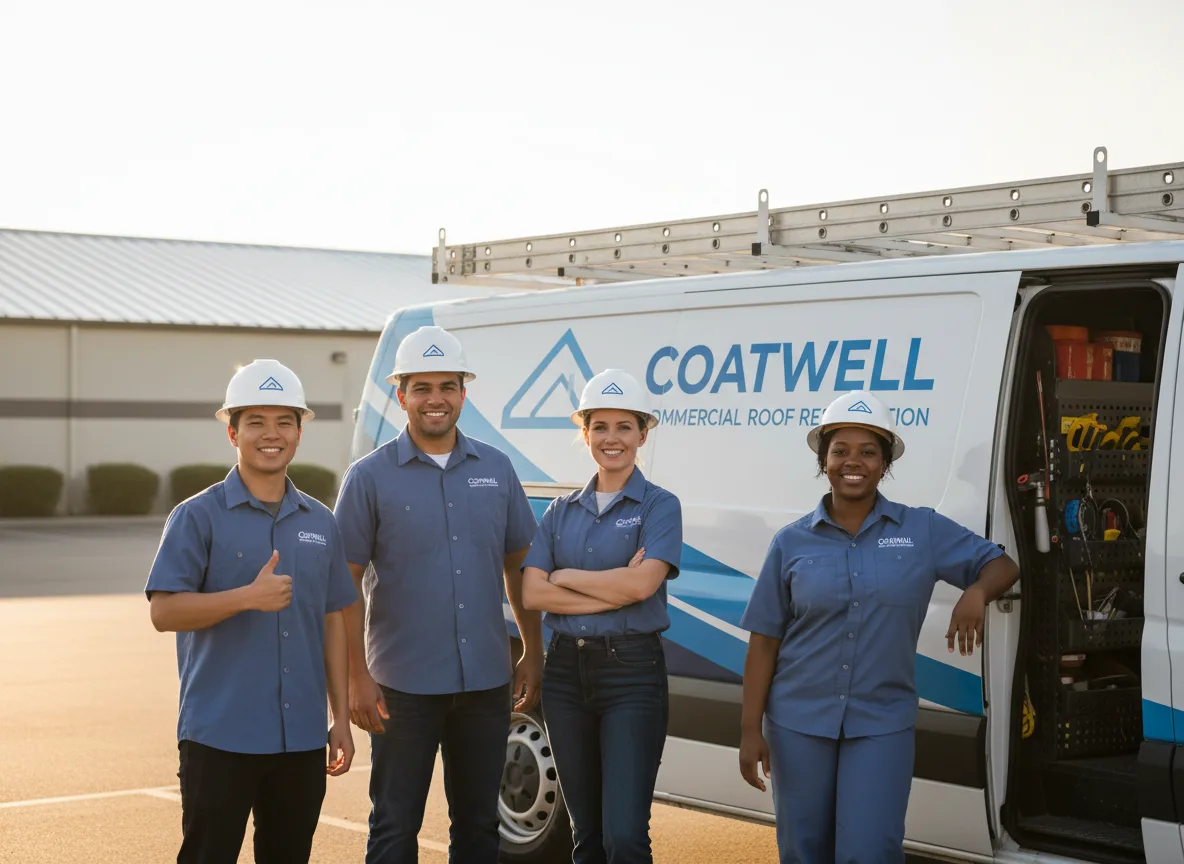 Commercial roof coating company in Triplett, MO